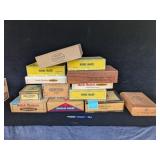 Several Cigar Boxes - Wooden & Regular