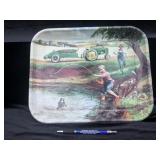 1998 John Deere "Turtle Trouble" Metal Tray