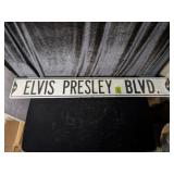 ELVIS PRESLEY BLVD Metal Sign - 42"