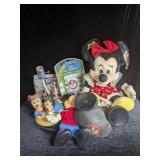 Mickey Mouse Toys, Purse, Lamp,