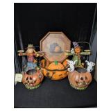 Halloween / Fall Metal Decorations & Pumpkins