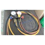 AUTOMOTIVE REFRIGERANT TESTER AND CHARGER