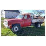 1988 CHEVROLET CUSTOM DELUXE 1 TON DUMP TRUCK