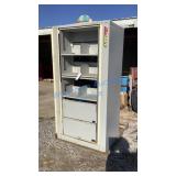 TWO METAL FILING CABINETS