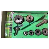 GREENLEE PUNCH SET, GREENLEE COMBINATION BITS