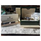 2 Watches Marked Rolex SubMariner w/ box