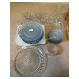 Anchor Hocking Bubble Blue Dishes & More