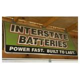 Interstate Batteries Metal Sign