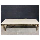 Fabric Upholstered Dining Bench