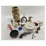VTG Toy Cap Gun, Glass Animals, Vase & More