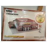 Tyco Kit Burger King, HO Scale kit, new! *plastic