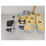 Work gloves, mostly Large size. Checkout the