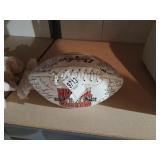 Huskers autographed football