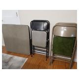 Samsonite marked table & 2 chairs + unmarked