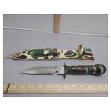 *Survival Knife with Compass