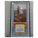 >Winchester Repeating Arms 1991 framed Calendar