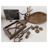 Antique Buffalo scale Co. Scale weights and more!