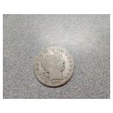 Silver! Barber half dollar, 1904