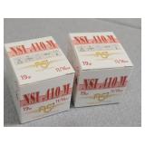 *2x: 3" 50 rds 410 ga shotgun shells 6 shot ammo