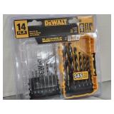 New: 14 pc Dewalt Drill Bit Set Connectable Case