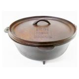 12" Red Stone Cast Iron Dutch Oven