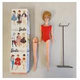 Mid 1960s BARBIE Ash Blond Bubble Cut Doll