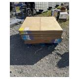 Pallet of flex rollers (14) 4 ft wide (new)