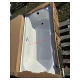 C2. Brand new metal bathtub 60 inches long 30