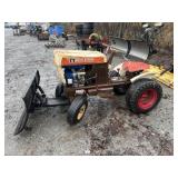 D1. Bolens tractor w/ snow blade