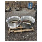 D2. 12 x28 truck rims (2)