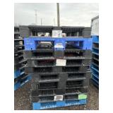 D4. (10) 40x48 plastic pallets