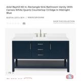 1 pcs; Ariel Bayhill 60 In. Rectangle Sink