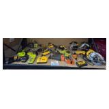 mix RYOBI, DeWALT, RIDGID tools and chargers (Not