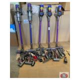 5 pcs; mix Dyson vacuums 3 pcs; Dyson V8 animal+,