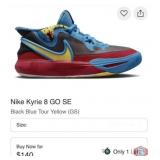 New 11 Pairs; Nike Kyrie 8 GO SE (mix sizes)