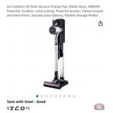 4 pcs; LG CordZero A9 Stick Vacuum Charge Plus,