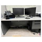 Desktop PC including LG and Sceptre monitors, a