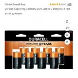 New 36 packs, 8 pcs per pack; Duracell Coppertop