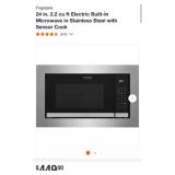 New 1 pcs; Frigidaire 24 in. 2.2 cu ft Electric