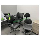 5 Assorted Lab & Office Chairs