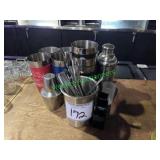 Shot Glasses and Shakers