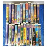 Disney VHS Tapes (24)