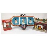 Xmas Tray, Fireplace Candle Holder, Ornaments (4)