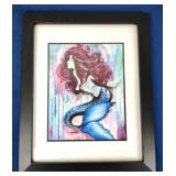 Framed Mermaid Picture