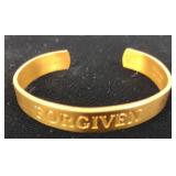 Copper "Forgiven" Bracelet