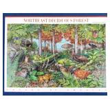 2004 Northeast Deciduous Forest 37ï¿½ Stamp Sheet