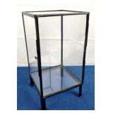 Glass Display Box w/ Metal Feet