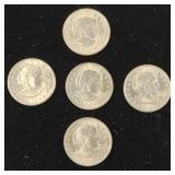 1979 Susan B Anthony D $1.00 Coin (5)