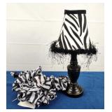 Small Zebra Desk Lamp