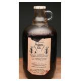 Half-Gallon Sealed De Laval Oil Bottle